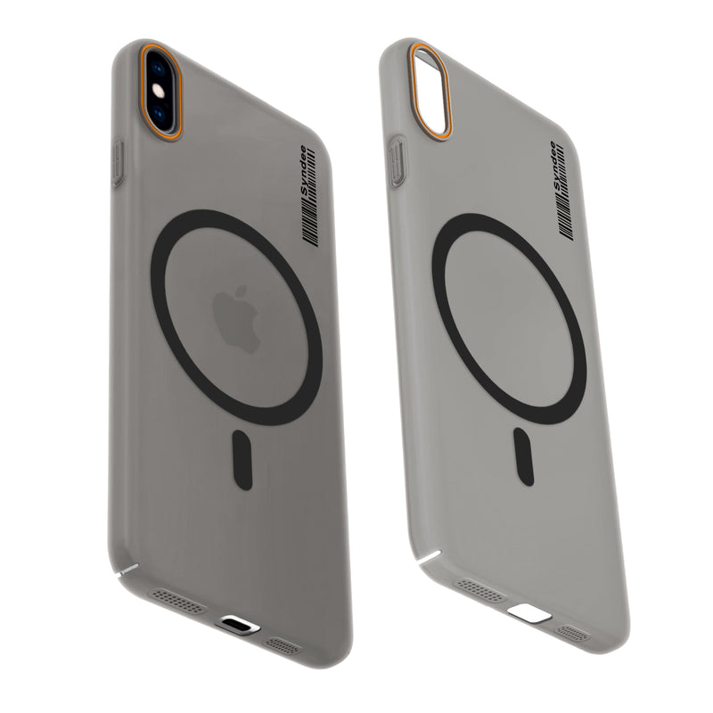 Colourful Frosted Matte Wireless Charging Support Back Cover Case for Apple iPhone XS Max With Raised Camera Protection