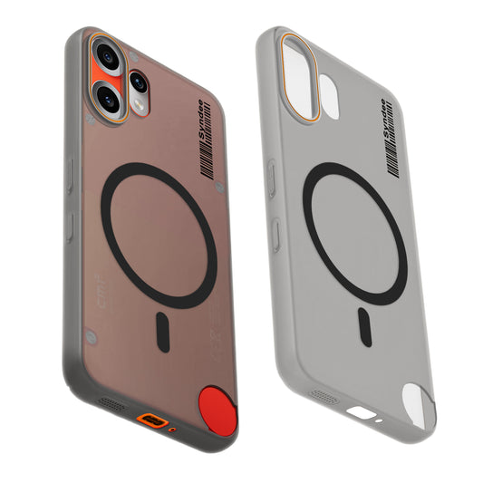 Colourful Frosted Matte With Raised Camera Protection Back Cover Case For CMF Nothing Phone 2 Pro