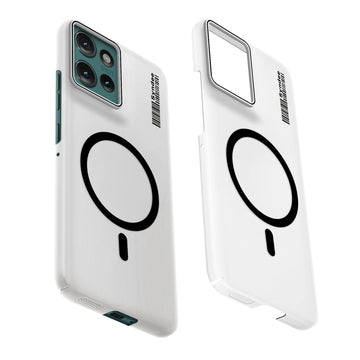 Frosted Sleek Matte Wireless Charging Support Back Cover Case for Motorola Moto Edge 50 5G With Raised Camera Protection