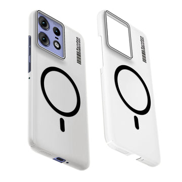 Frosted Sleek Matte Wireless Charging Support Back Cover Case for Motorola Edge 50 Pro 5G With Raised Camera Protection