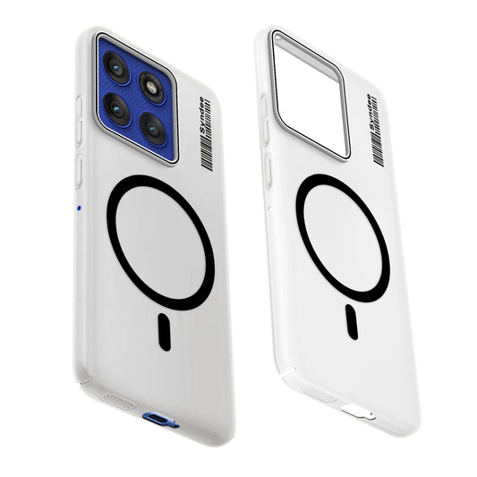 Frosted Sleek Matte Wireless Charging Support Back Cover Case for Motorola Moto Edge 60 Pro 5G With Raised Camera Protection