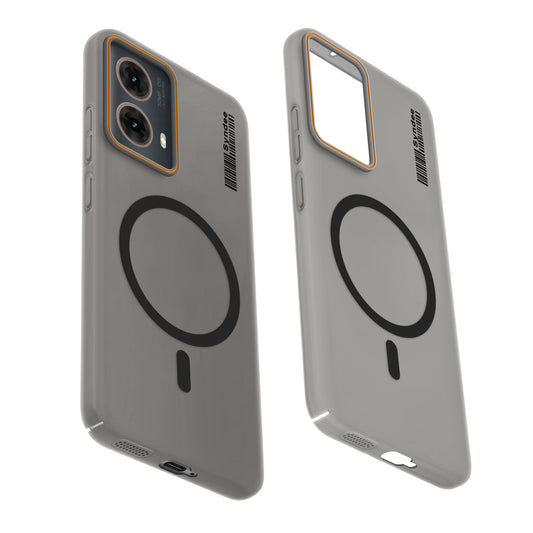 Colourful Frosted Matte With Raised Camera Protection Back Cover Case For Motorola Moto G85 5G