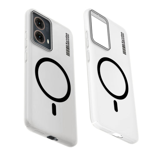 Frosted Sleek Matte With Raised Camera Protection Back Cover Case For Motorola Moto G85 5G