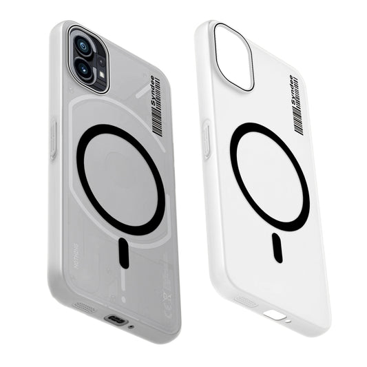 Frosted Sleek Matte Wireless Charging Support Back Cover Case for Nothing Phone 1 With Raised Camera Protection
