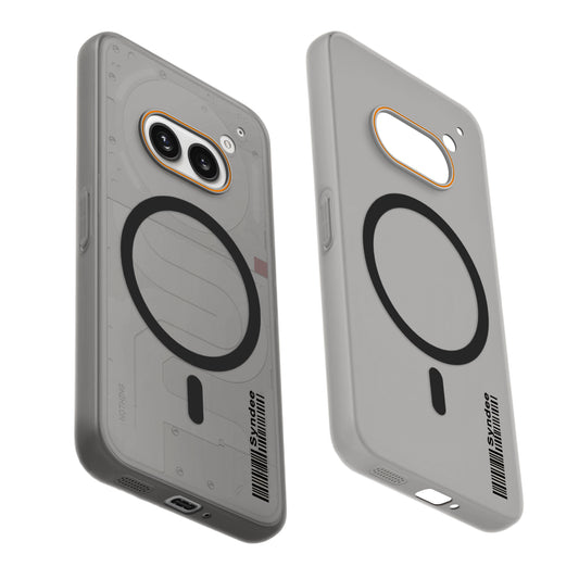 Colourful Frosted Matte Wireless Charging Support Back Cover Case for Nothing Phone 2A With Raised Camera Protection