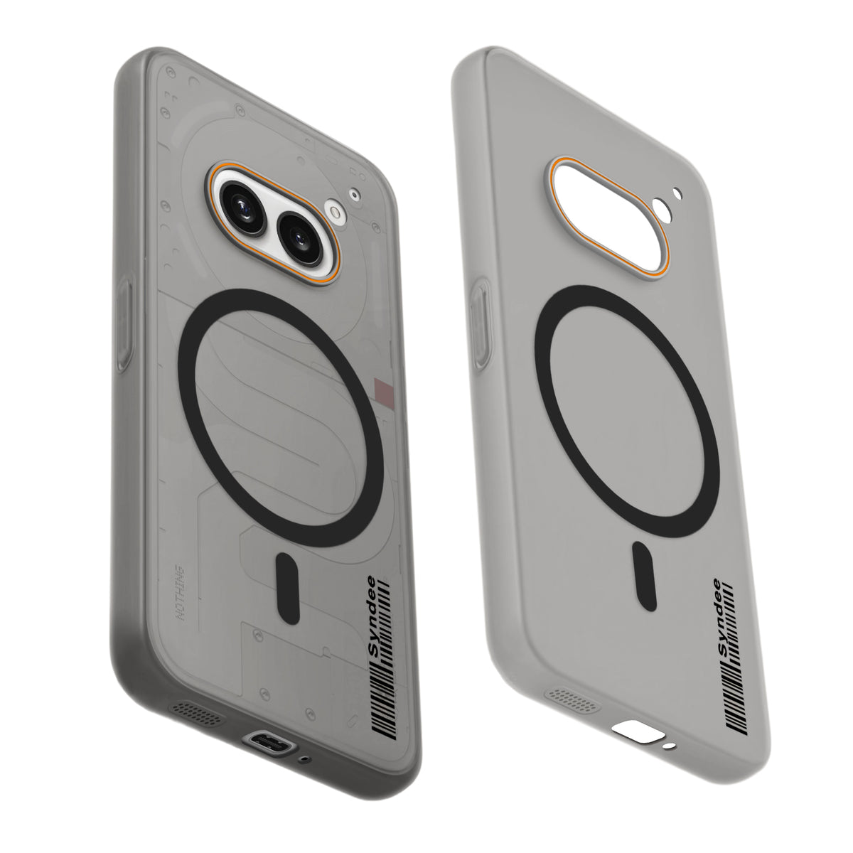 Colourful Frosted Matte With Raised Camera Protection Back Cover Case For Nothing Phone 2A Plus