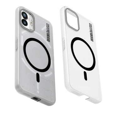 Frosted Sleek Matte Wireless Charging Support Back Cover Case for Nothing Phone 2 With Raised Camera Protection