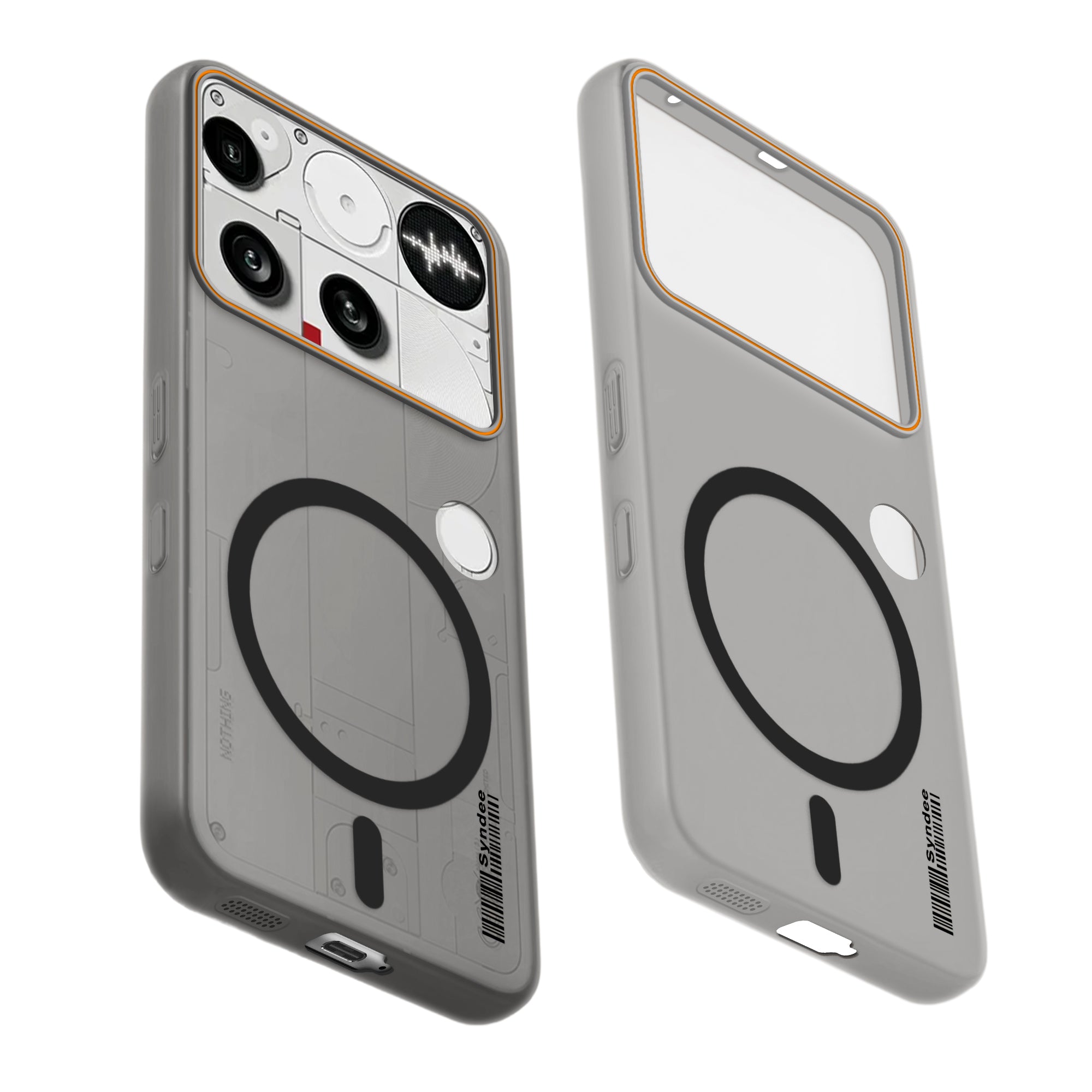 Colourful Frosted Matte Wireless Charging Support Back Cover Case for