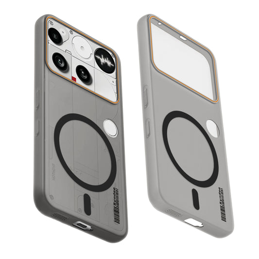 Colourful Frosted Matte Wireless Charging Support Back Cover Case for Nothing Phone 3 With Raised Camera Protection