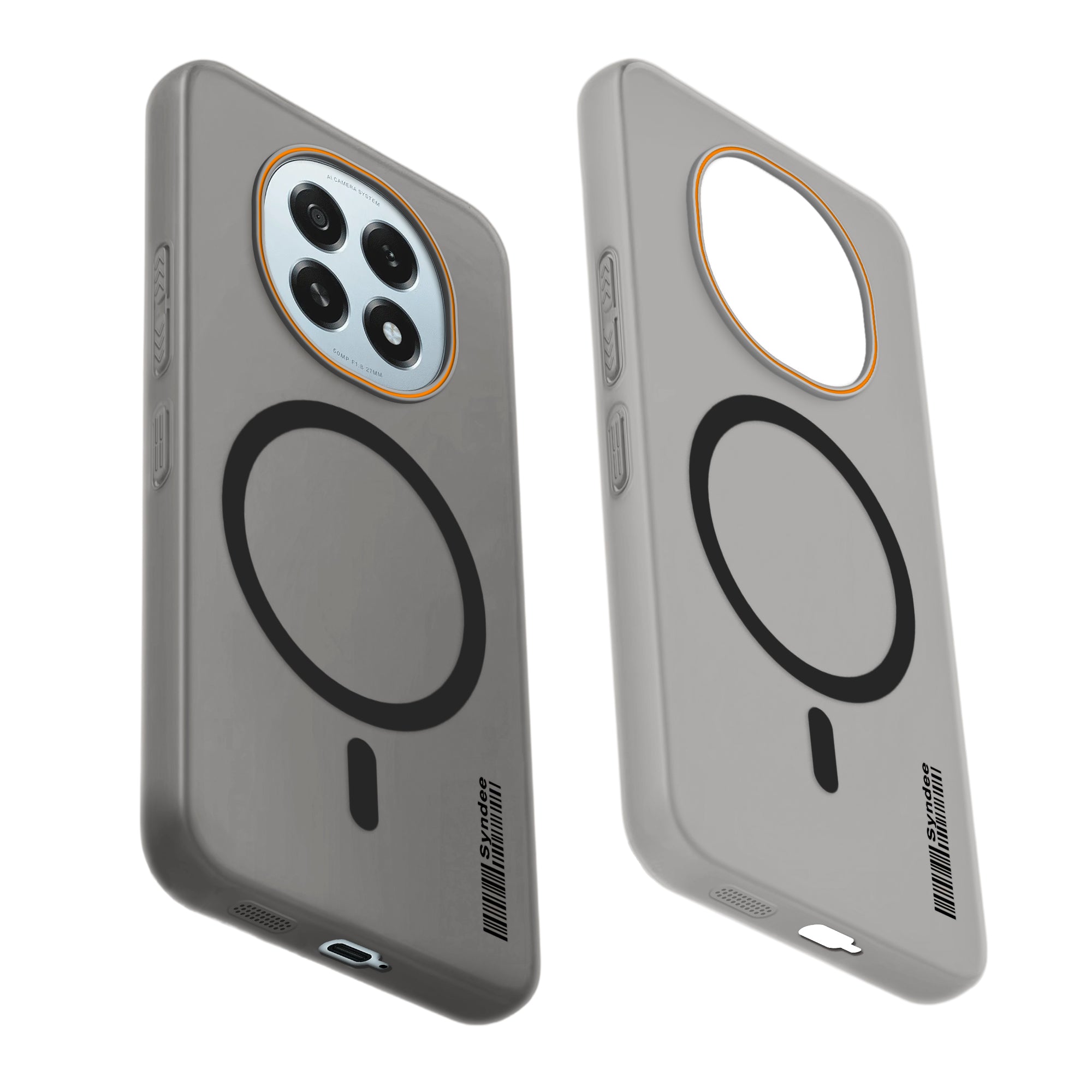 Colourful Frosted Matte With Raised Camera Protection Back Cover Case