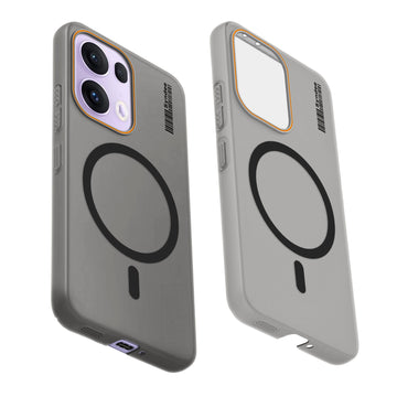 Colourful Frosted Matte Wireless Charging Support Back Cover Case for Oppo Reno 13 Pro 5G With Raised Camera Protection