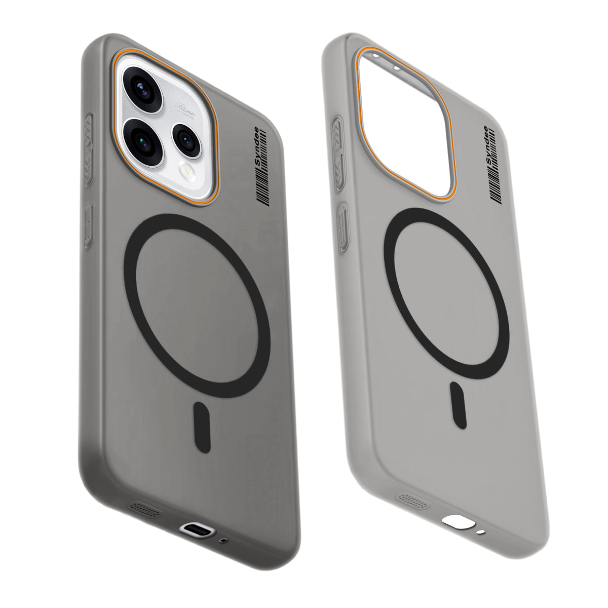 Black Frosted Matte Case for Oppo Reno 15 5G - Image 1