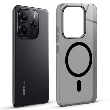 Anti-Yellow Scratch Resistant Case Support Magnetic Accessories Back Cover For Redmi Note 14 5G