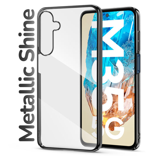 Transparent Edge Hard Case For Samsung M35 5G
