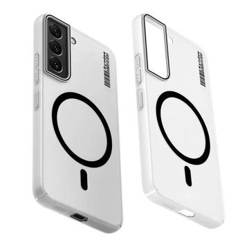 Frosted Sleek Matte Wireless Charging Support Back Cover Case For Samsung S22 5G With Raised Camera Protection