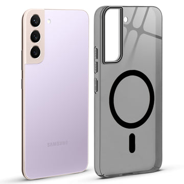 Anti-Yellow Scratch Resistant Case Support Wireless Charging Back Cover For Samsung S22 Plus 5G