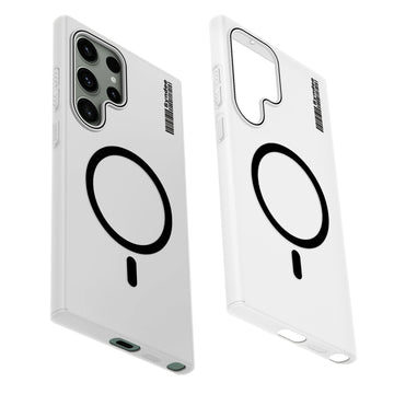 Frosted Sleek Matte Wireless Charging Support Back Cover Case For Samsung S23 Ultra 5G With Raised Camera Protection
