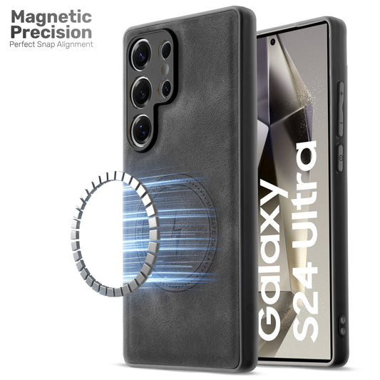Refined PU Leather Case for Samsung S24 Ultra 5G