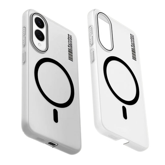 Frosted Sleek Matte Wireless Charging Support Back Cover Case For Samsung S25 Edge 5G With Raised Camera Protection