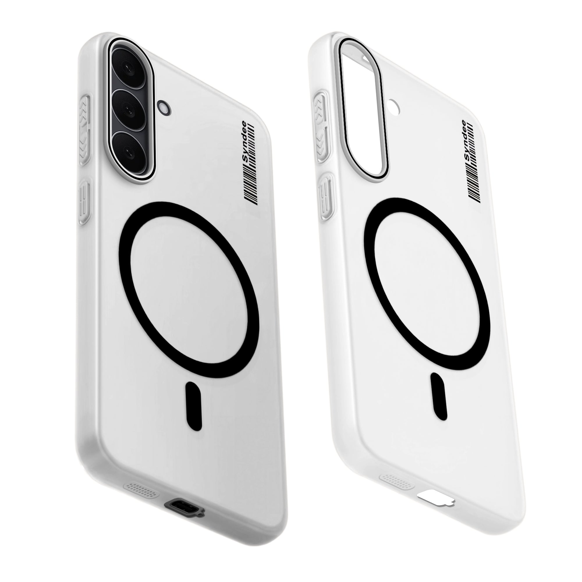Frosted Sleek Matte Wireless Charging Support Back Cover Case For Sams