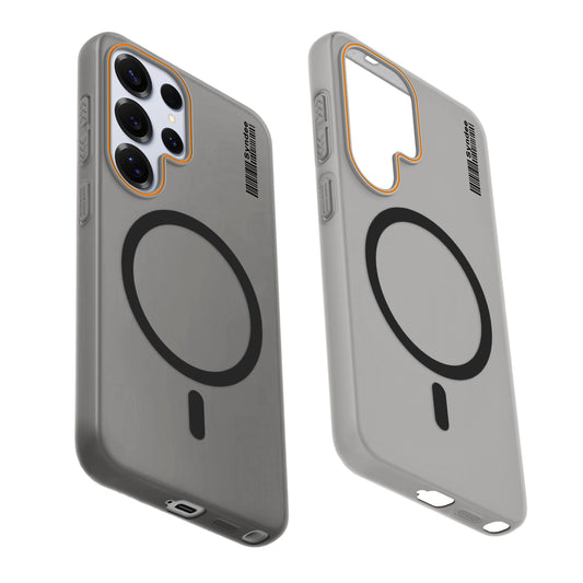 Colourful Frosted Matte Wireless Charging Support Back Cover Case for Samsung S25 Ultra 5G With Raised Camera Protection