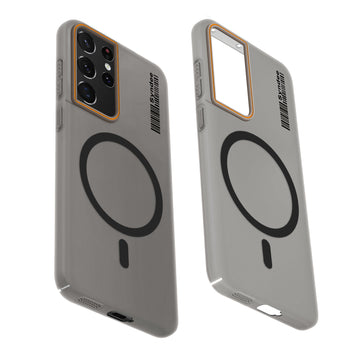 Colourful Frosted Matte Wireless Charging Support Back Cover Case for Samsung S21 Ultra 5G With Raised Camera Protection