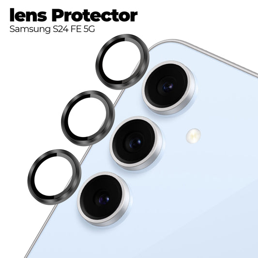 Camera Lens Protector For Samsung S24 FE 5G, HD Clear Lens Guard
