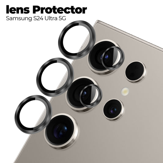 Camera Lens Protector For Samsung S24 Ultra 5G, HD Clear Lens Guard