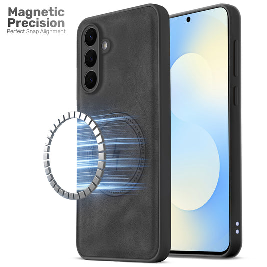 Refined PU Leather Case for Samsung S25 5G
