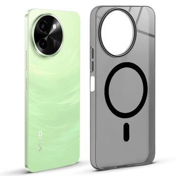 Anti-Yellow Scratch Resistant Case Support Magnetic Accessories Back Cover For Vivo T3x 5G