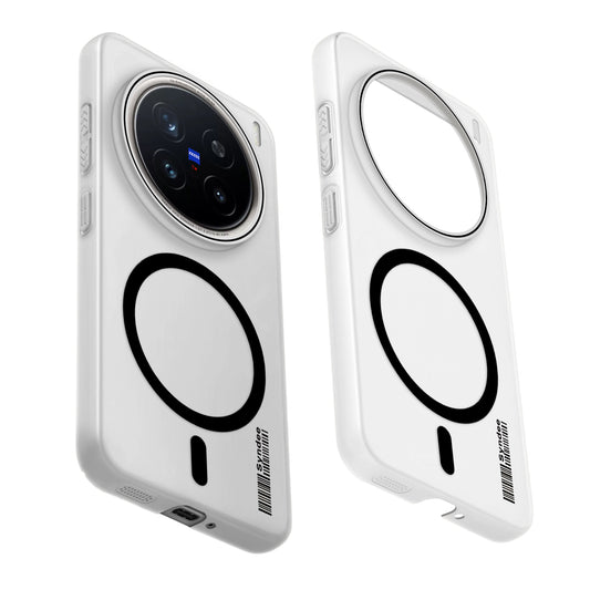 Frosted Sleek Matte Wireless Charging Support Back Cover Case for Vivo X200 Pro 5G With Raised Camera Protection