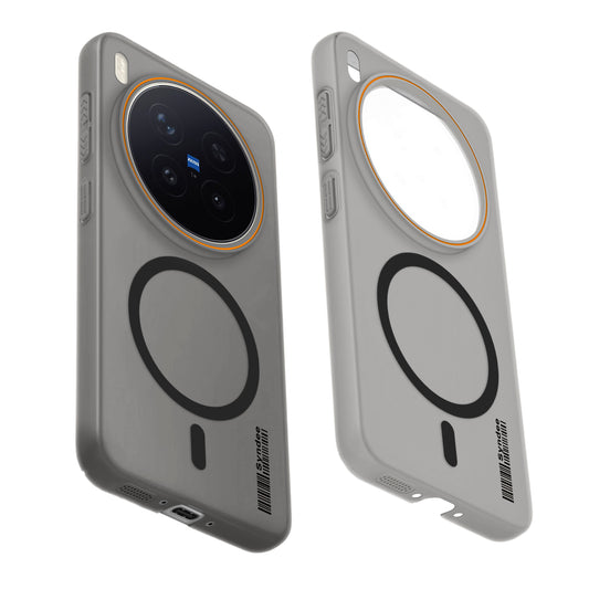 Colourful Frosted Matte Wireless Charging Support Back Cover Case for Vivo X300 Pro 5G With Raised Camera Protection