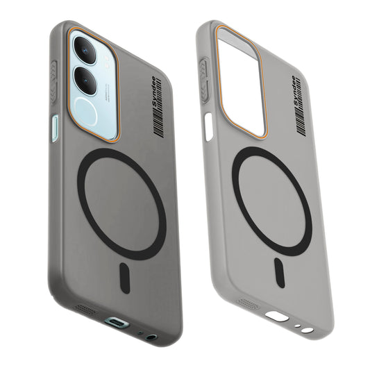 Colourful Frosted Matte With Raised Camera Protection Back Cover Case For Vivo Y29 5G