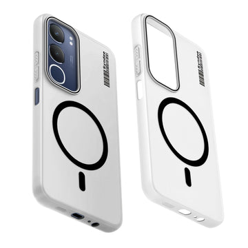 Frosted Sleek Matte With Raised Camera Protection Back Cover Case For Vivo Y29 5G