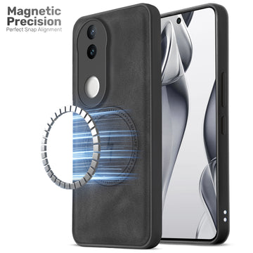 Refined PU Leather Case for Vivo V50e 5G