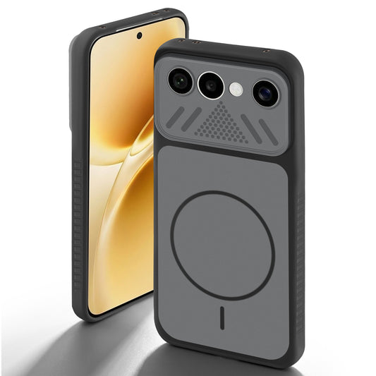 Dual Tone Silicone Grip Back Cover with Camera Protection for Vivo X300 FE 5G