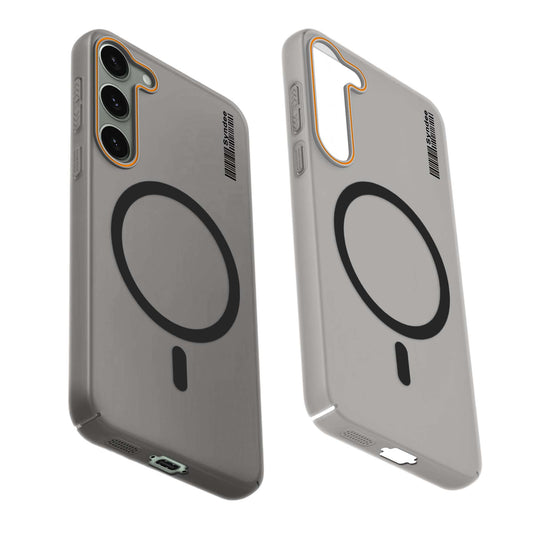Colourful Frosted Matte Wireless Charging Support Back Cover Case for Samsung S23 5G With Raised Camera Protection