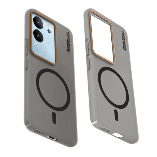 Colourful Frosted Matte With Raised Camera Protection Back Cover Case For Vivo V29 5G