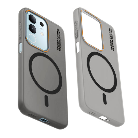 Colourful Frosted Matte With Raised Camera Protection Back Cover Case For iQOO Z10x 5G