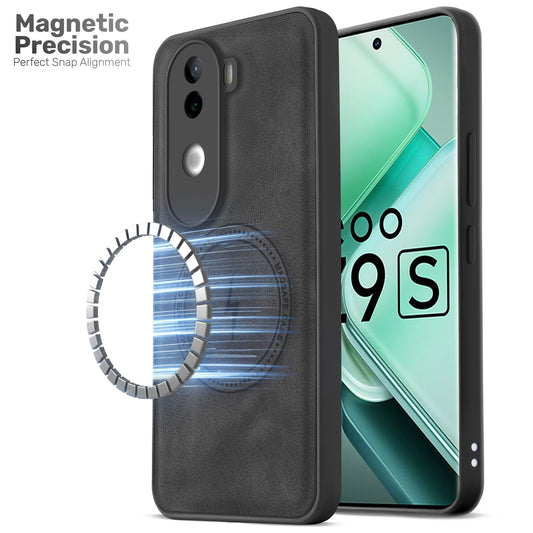 Refined PU Leather Case for iQOO Z9s 5G