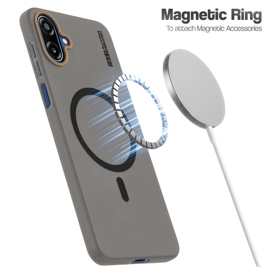 Colourful Frosted Matte With Raised Camera Protection Back Cover Case For Samsung F70e 5G