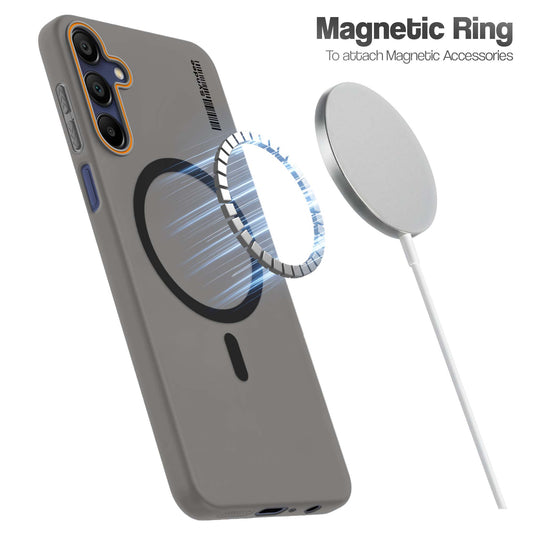 Colourful Frosted Matte With Raised Camera Protection Back Cover Case For Samsung A15 5G