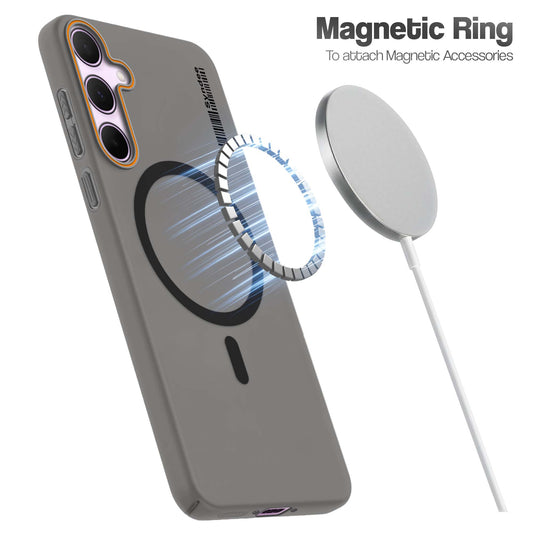 Colourful Frosted Matte With Raised Camera Protection Back Cover Case For Samsung A35 5G