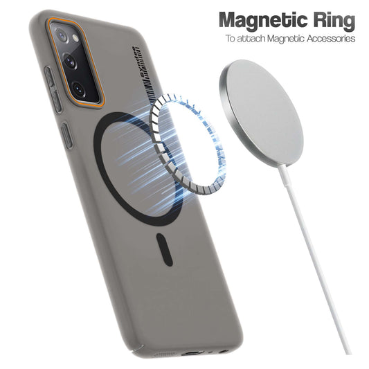 Colourful Frosted Matte Wireless Charging Support Back Cover Case for Samsung S20 FE 5G With Raised Camera Protection