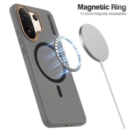 Colourful Frosted Matte With Raised Camera Protection Back Cover Case For Vivo T4 Pro 5G