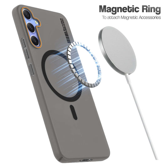 Colourful Frosted Matte With Raised Camera Protection Back Cover Case For Samsung A34 5G