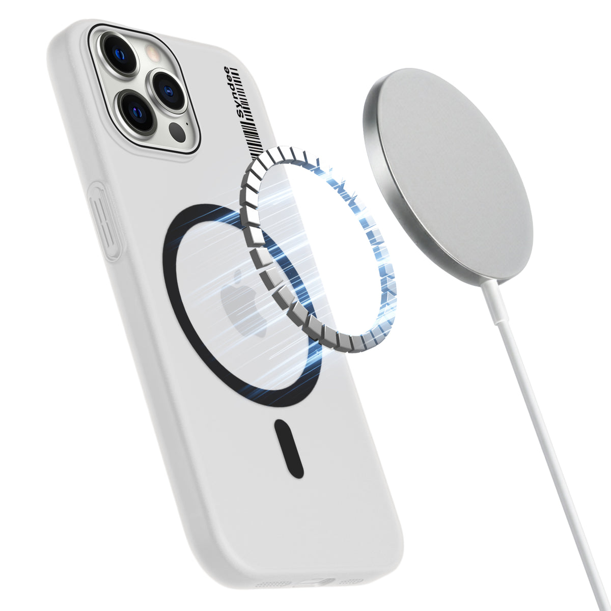 Frosted Sleek Matte Wireless Charging Support Back Cover Case For Apple iPhone 12 Pro Max With Raised Camera Protection