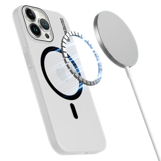 Frosted Sleek Matte Wireless Charging Support Back Cover Case For Apple iPhone 13 Pro With Raised Camera Protection
