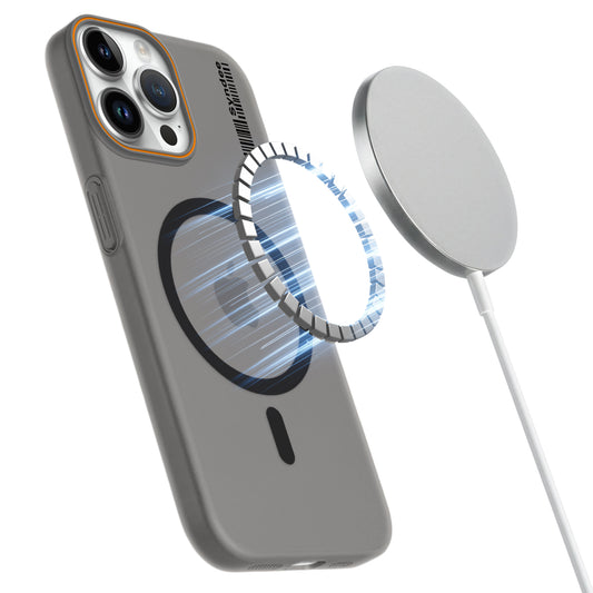 Colourful Frosted Matte Wireless Charging Support Back Cover Case for Apple iPhone 15 Pro With Raised Camera Protection