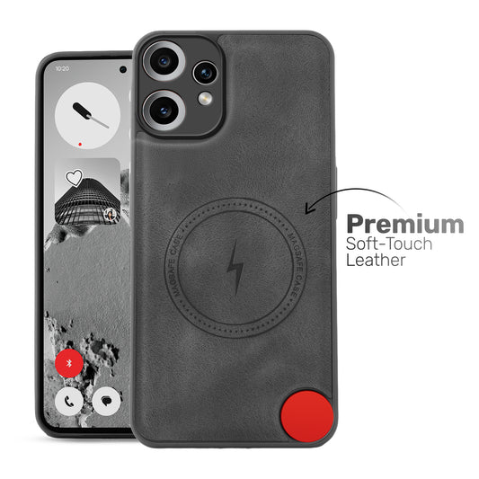 Refined PU Leather Case for CMF Nothing Phone 2 Pro